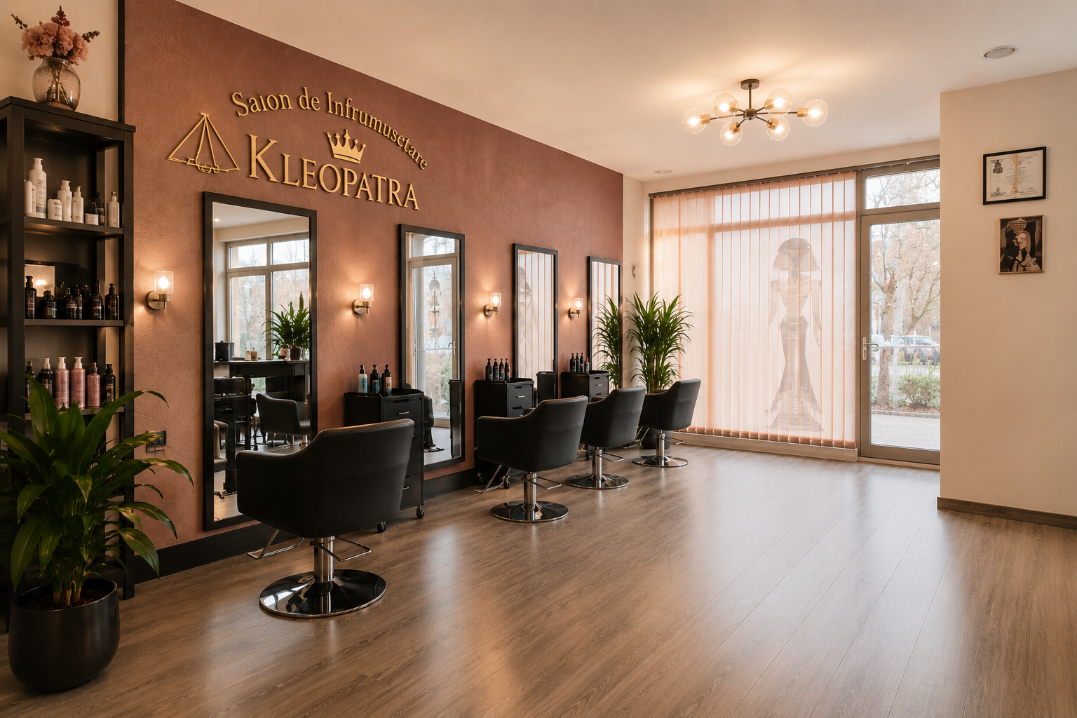 Interior salon Kleopatra